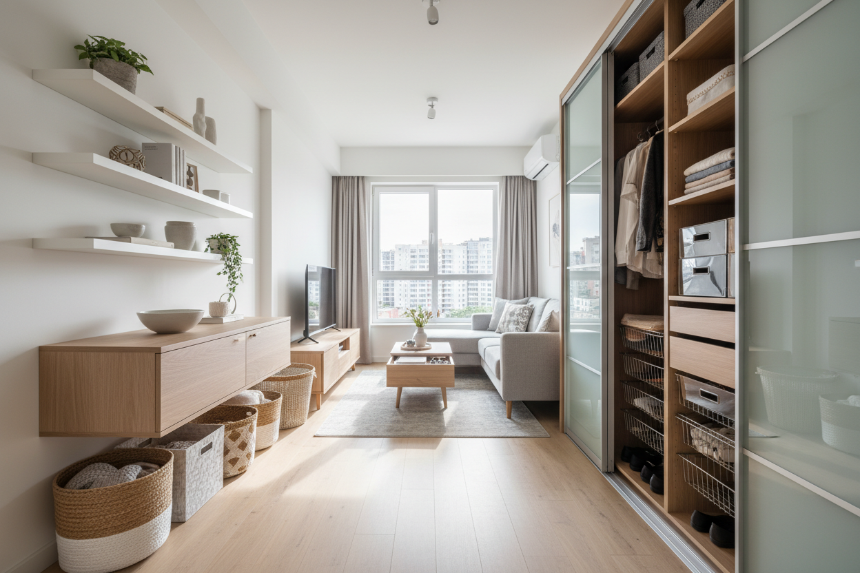 Smart Storage Ideas for Small Spaces: Organise Every Room with Less Clutter