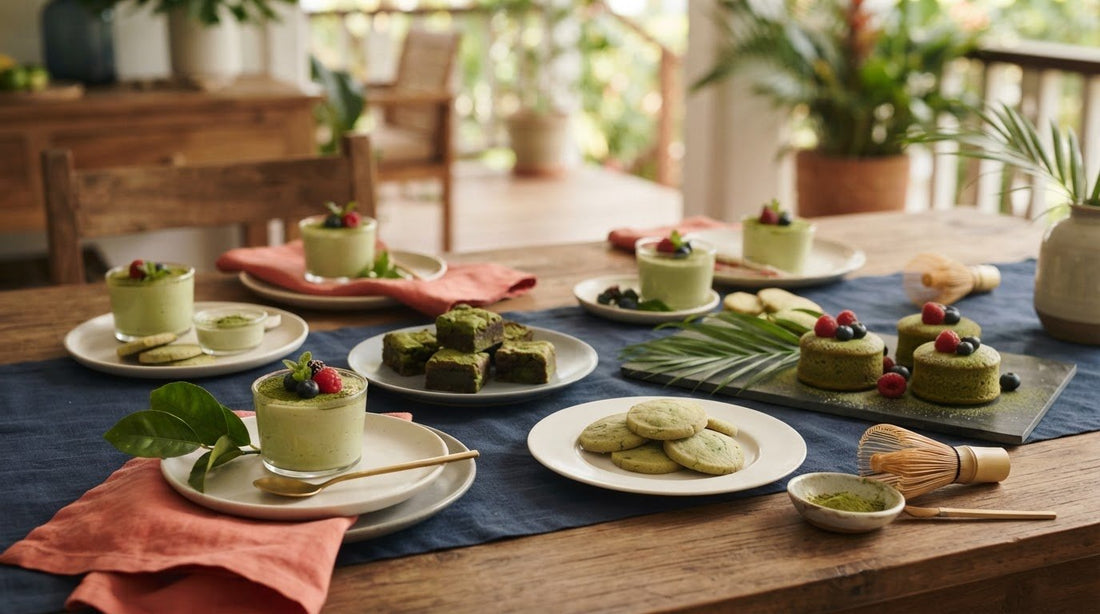 Easy Matcha Dessert Recipes That Look Impressive for Guests