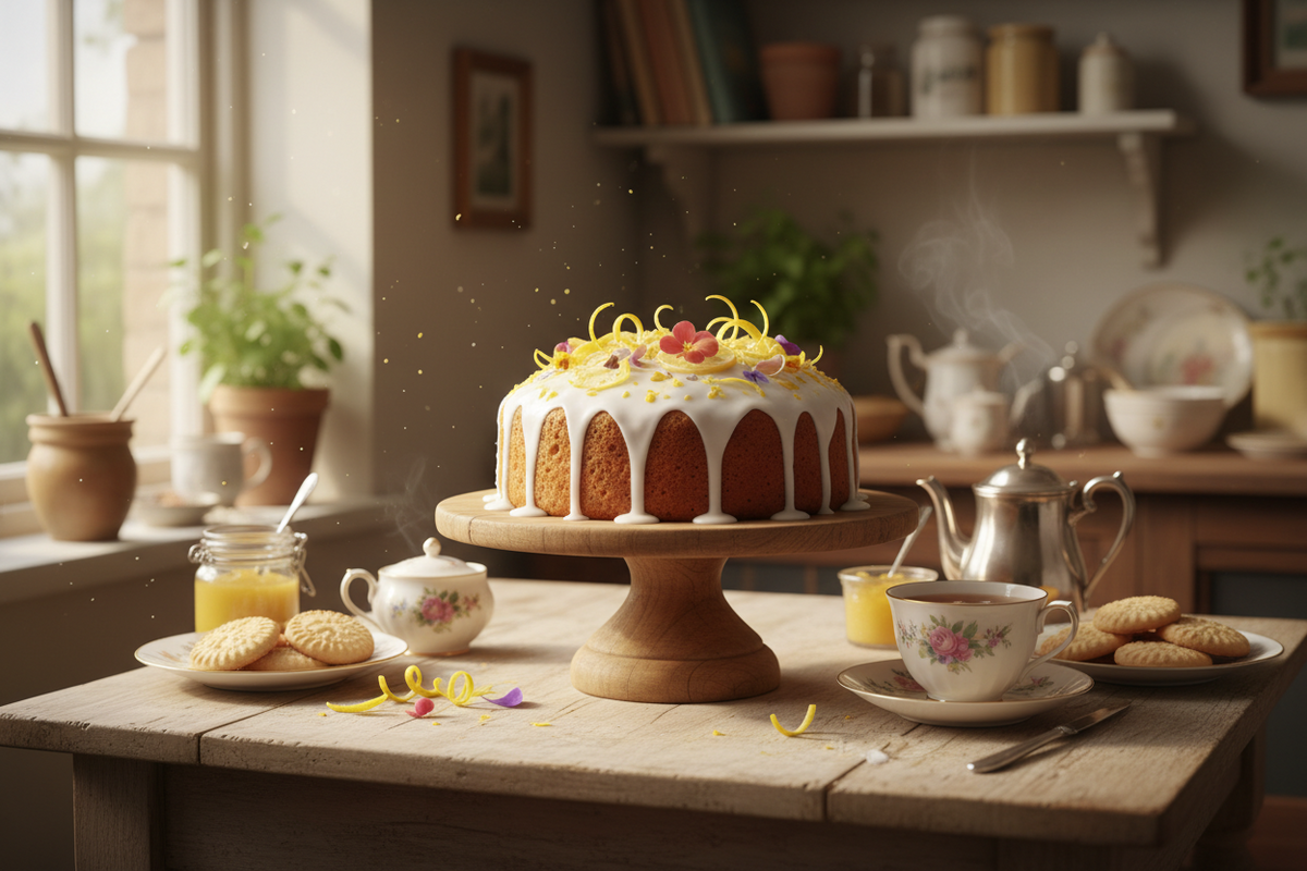Easy Lemon Drizzle Cake Recipe: The Perfect Tea-Time Treat