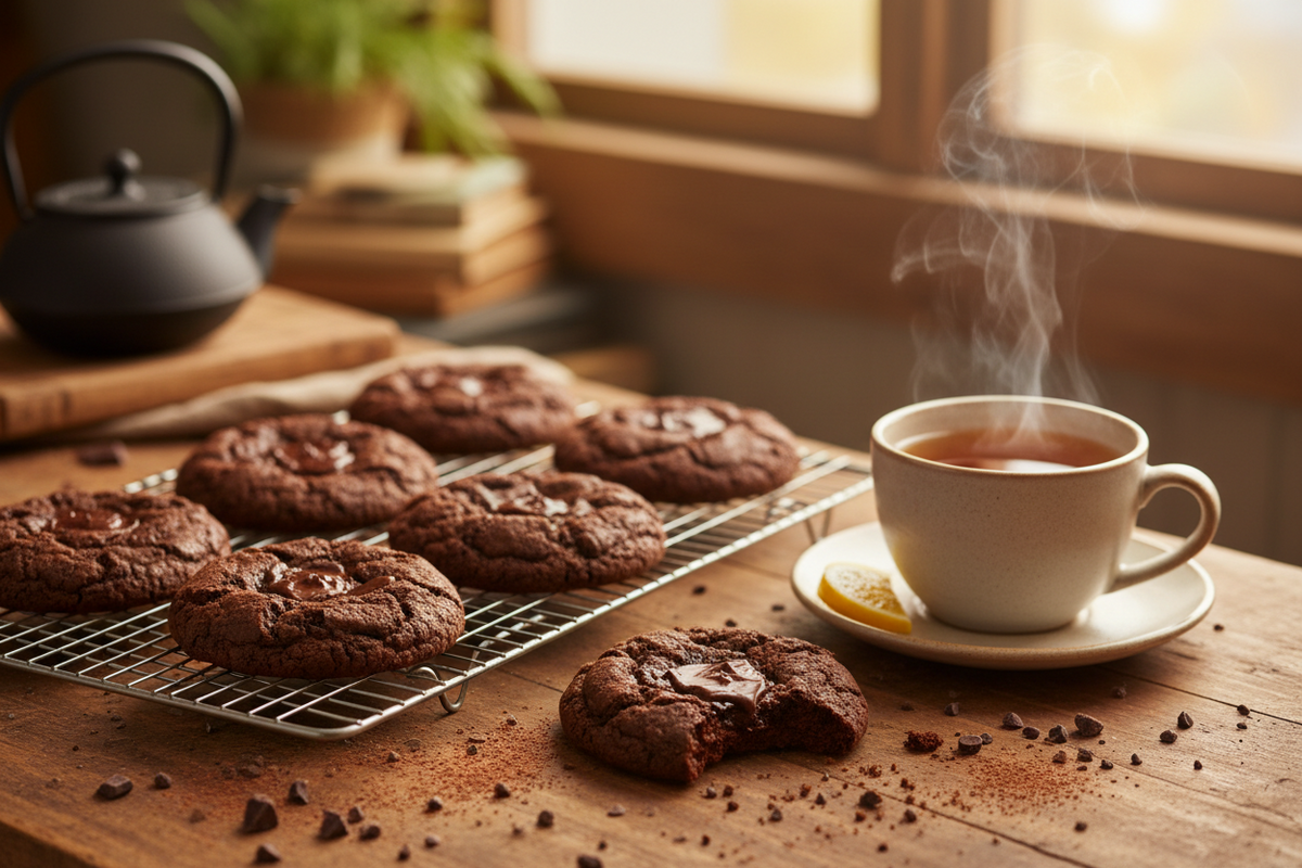 Double Dark Chocolate Cookies: A Simple Recipe for Everyday Comfort
