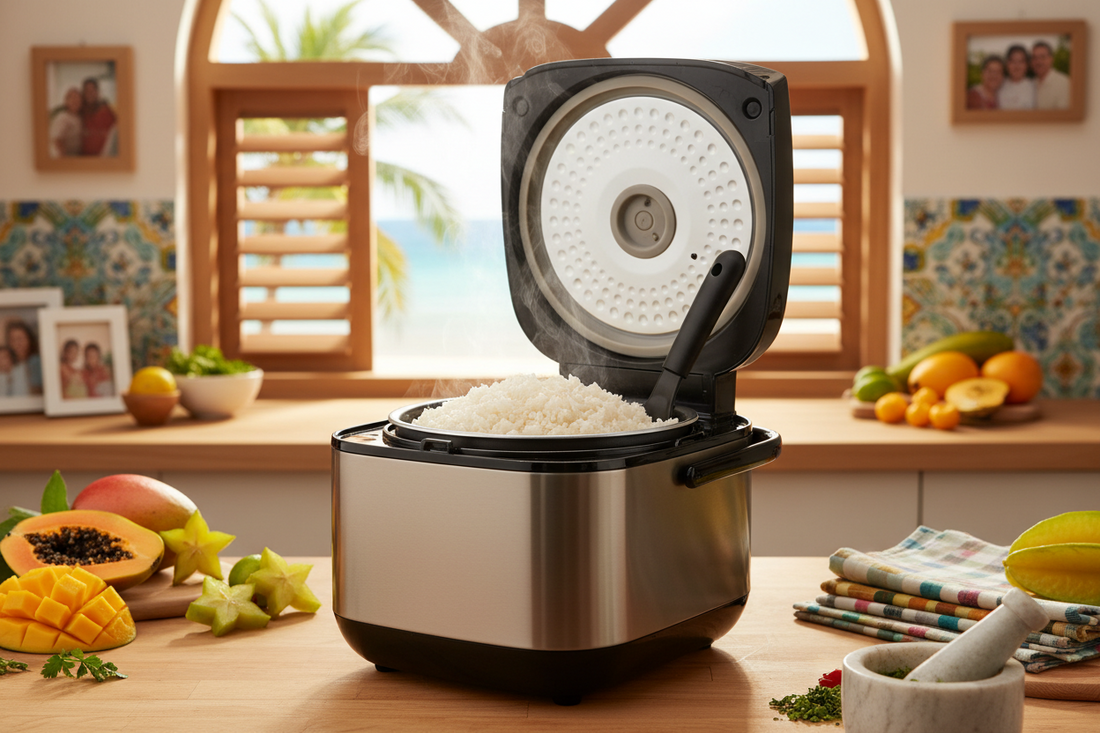 Why Electric Rice Cookers Remain a Caribbean Kitchen Essential