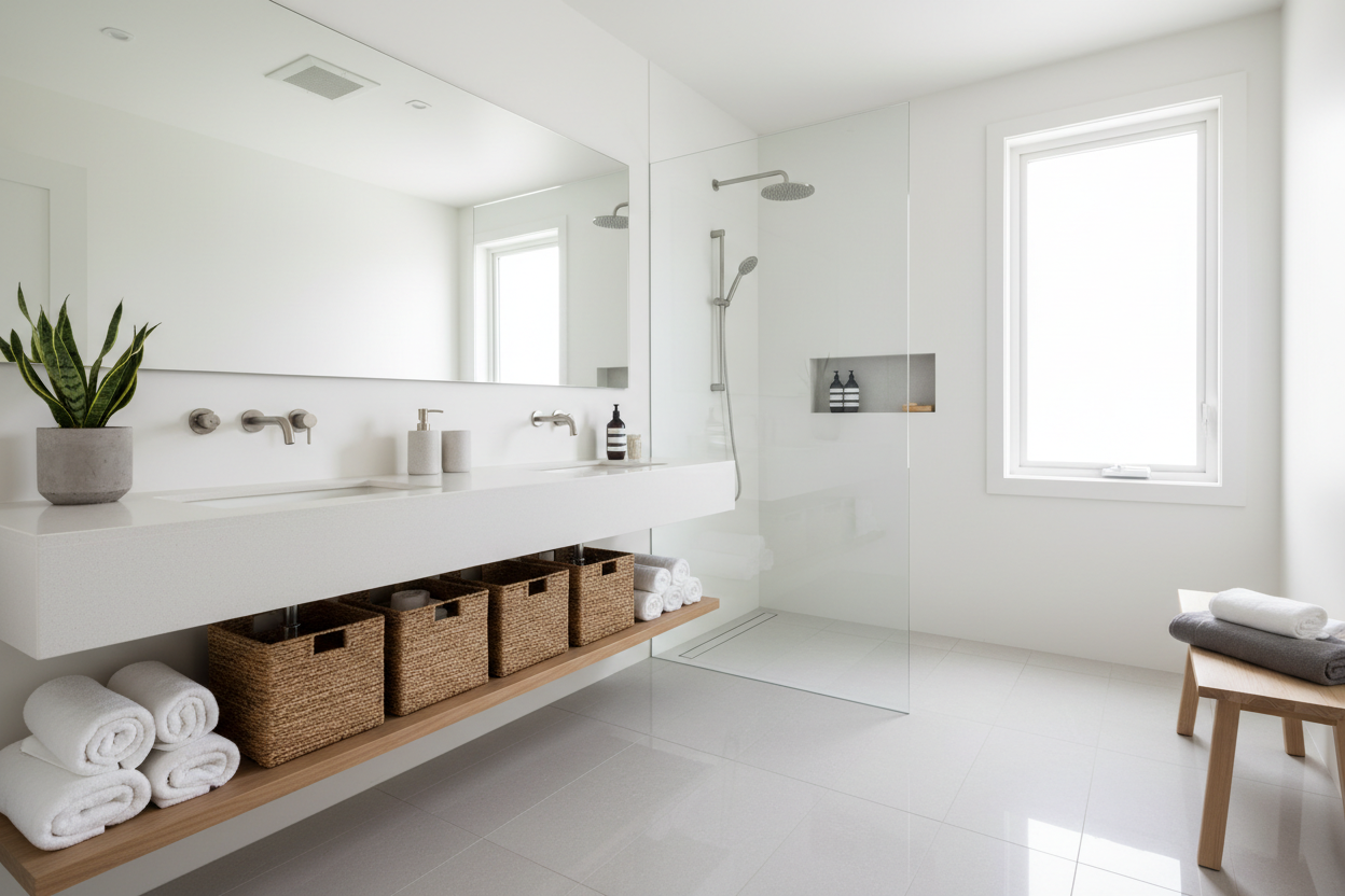 Easy Bathroom Refresh Ideas for a Cleaner, More Organized Space