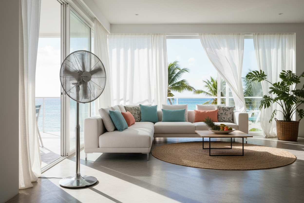 Why Floor Fans Remain an Everyday Comfort in Caribbean Homes