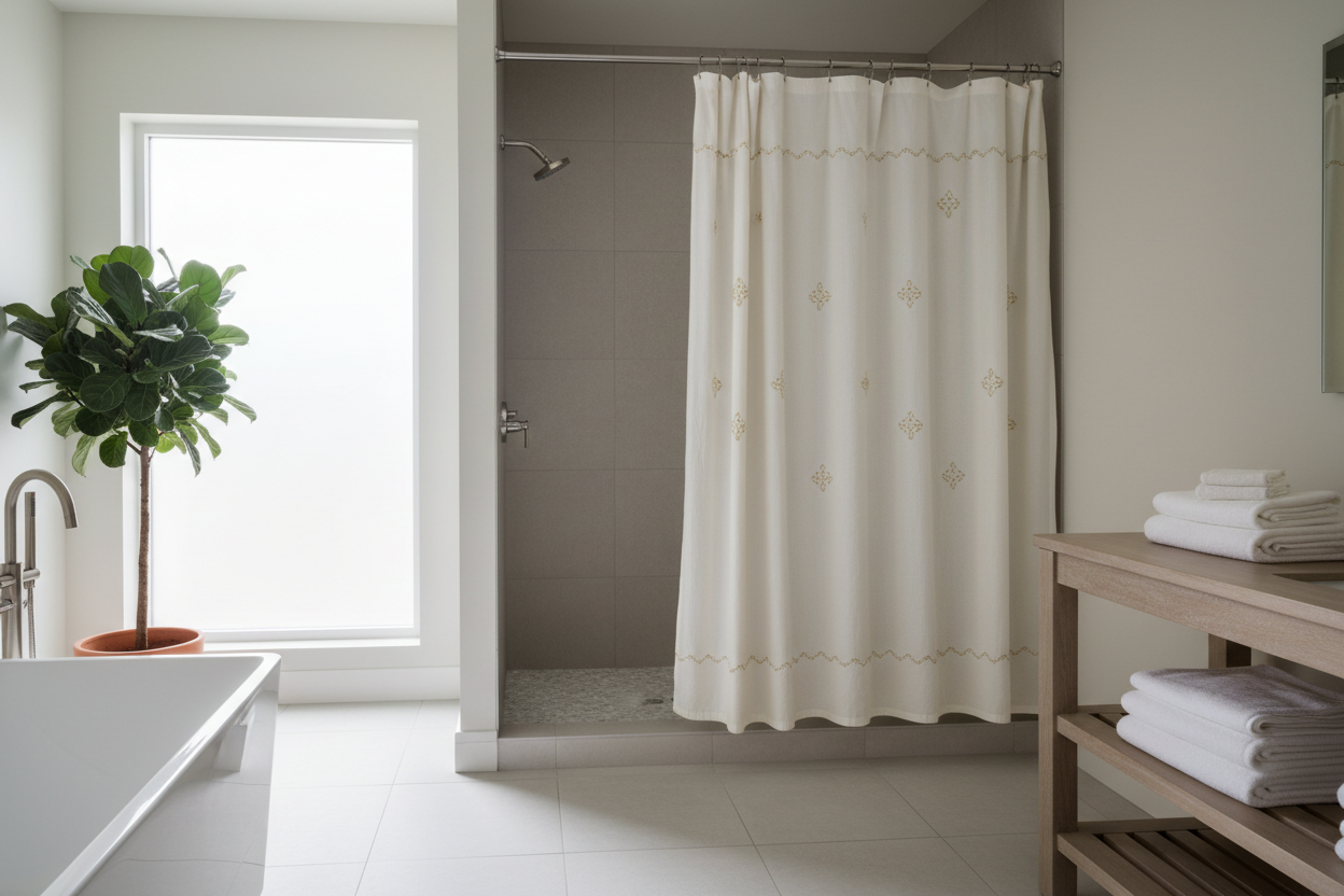 The Shower Curtain: A Simple Bathroom Essential That Brings Comfort and Order