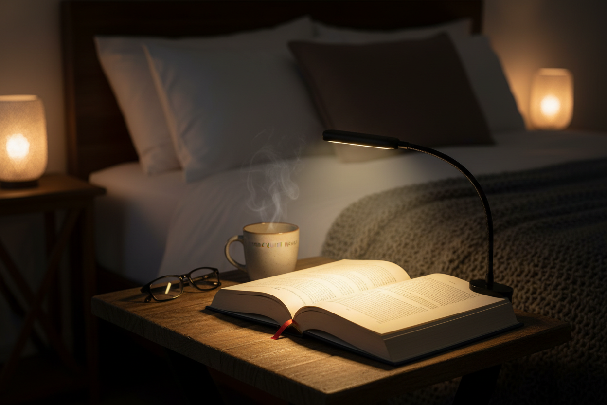Why a Clip-On Reading Light Is the Perfect Companion for Quiet Evenings