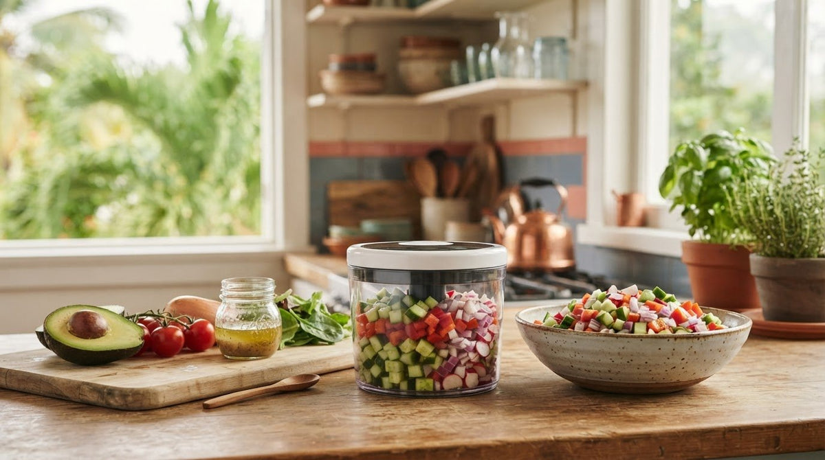 Vegetable Chopper Meal Prep Ideas for Fresh Salads and Easy Prep