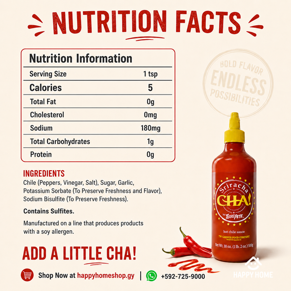 Texas Pete Sriracha Hot Chile Sauce 18oz
