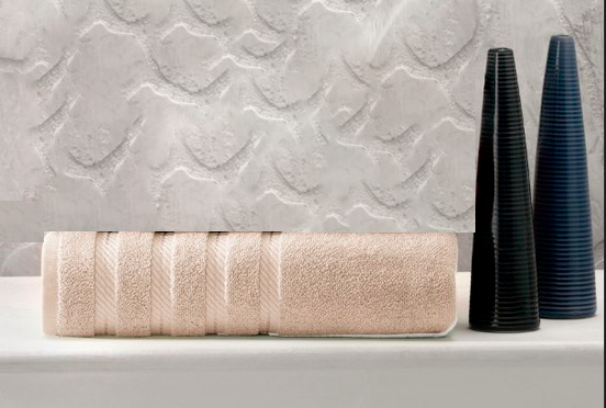 Kennedy Home Collection Beige Bath Towel 67.5x135cm