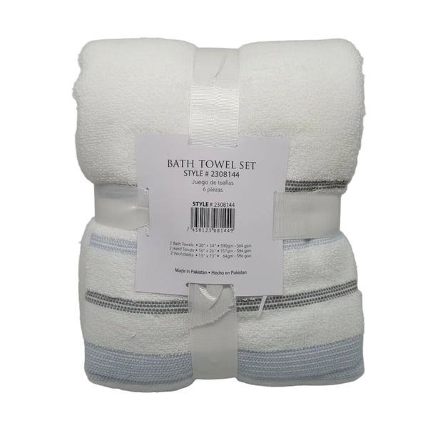 SoHo 6-Piece Bath Towel Set