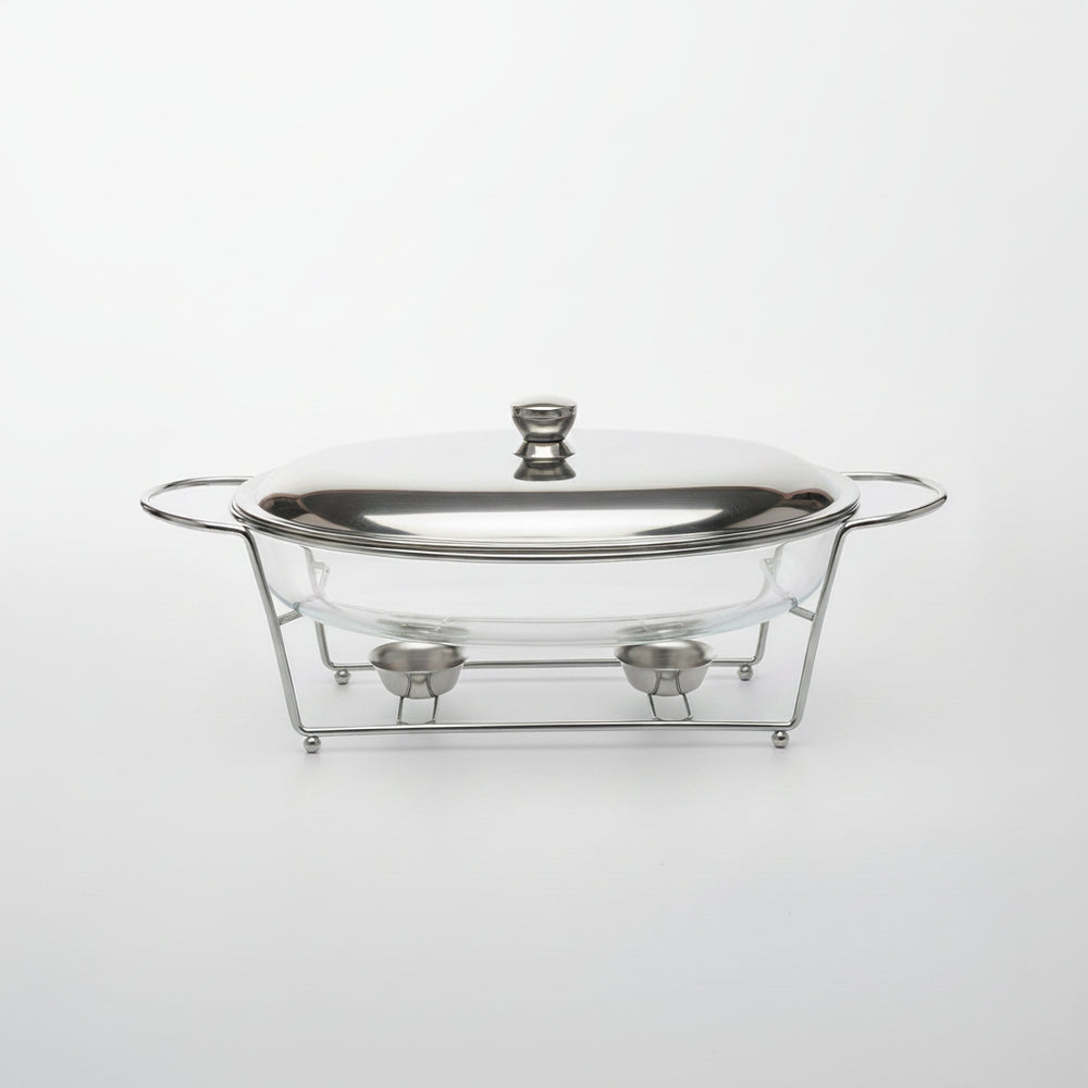 Dinewell Chafing Dish - Durable Stainless Steel 3.0L