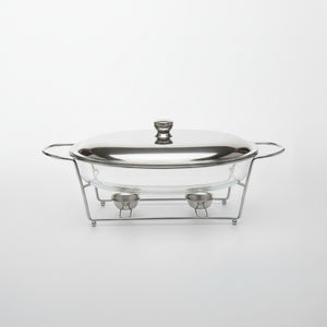 Dinewell Chafing Dish - Durable Stainless Steel 3.0L