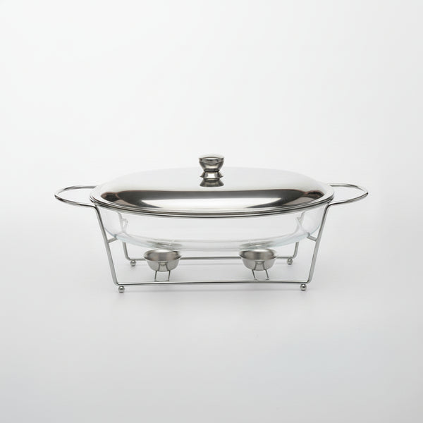 Dinewell Chafing Dish - Durable Stainless Steel 3.0L