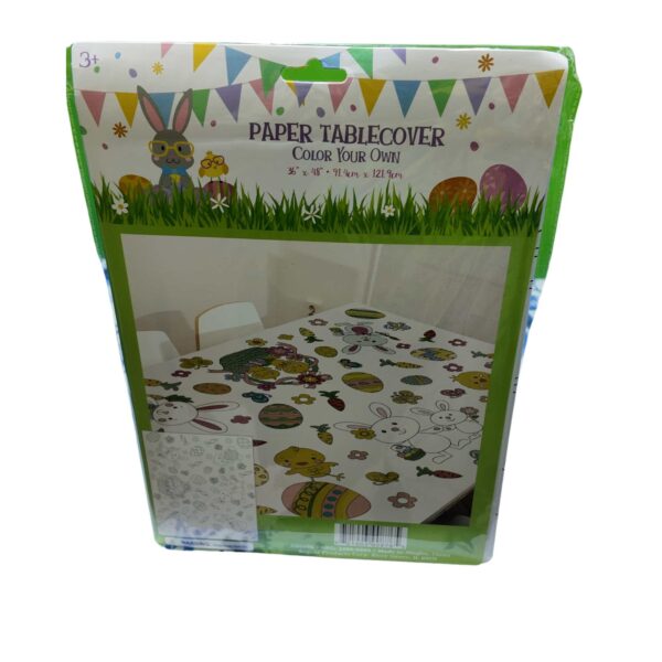 Paper Table cover color your own
