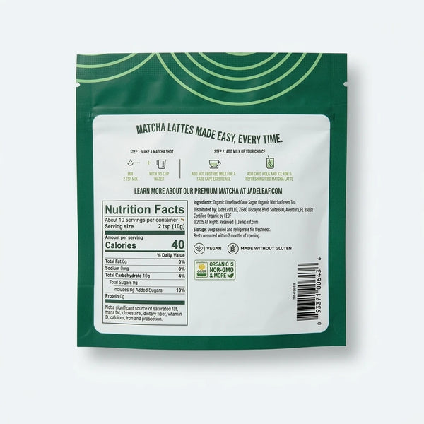 Jade Leaf Matcha Latte Mix 100 g (3.5 oz)