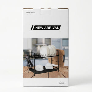 Mays Black Dish Rack box front showing product image and price
