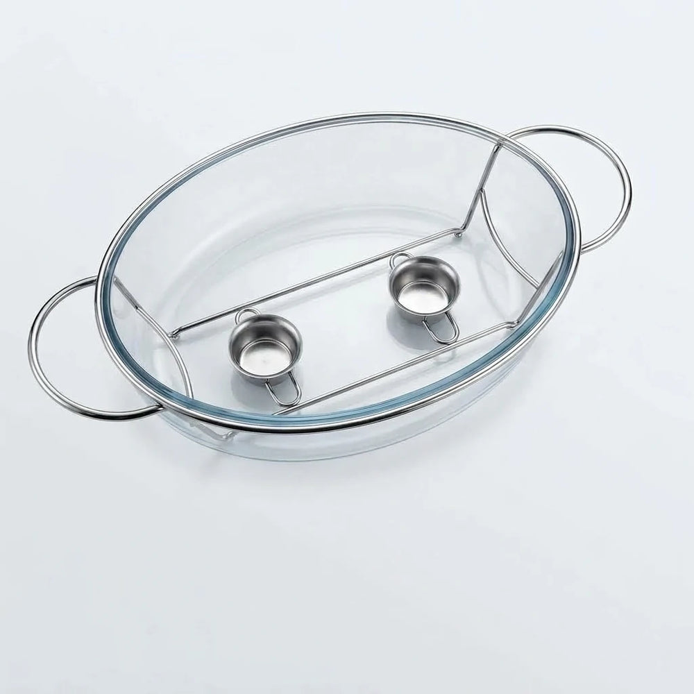 Dinewell Chafing Dish - Durable Stainless Steel 3.0L
