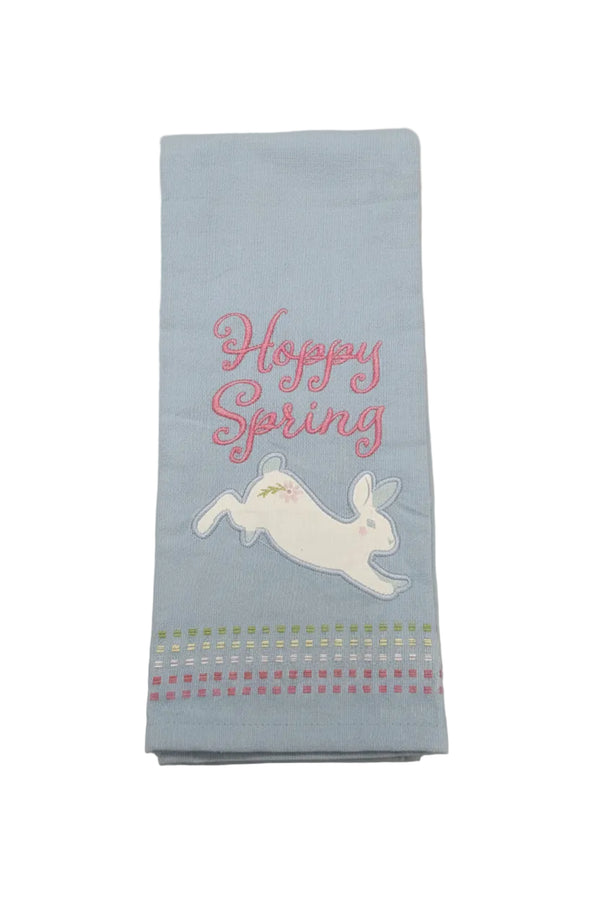 Hoppy Spring Kitchen Towel