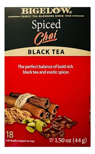 Bigelow Spiced Chai Black Tea 44g