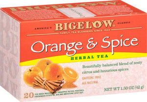 Bigelow Orange & Spice Herbal Tea