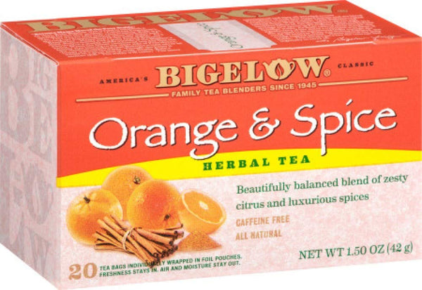 Bigelow Orange & Spice Herbal Tea