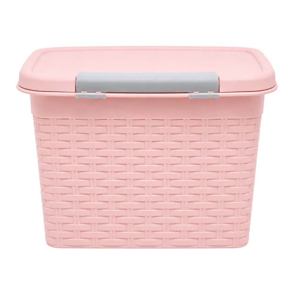 Kennedy Home Collection Storage Box with Lid 35x25x17cm