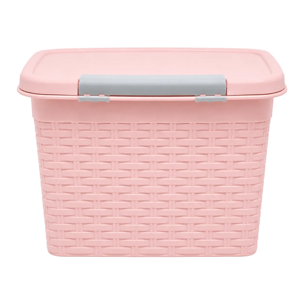 Kennedy Home Collection Storage Box with Lid 35x25x17cm