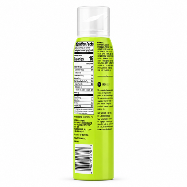SE Grocers Cooking Spray - Avocado Oil 5oz