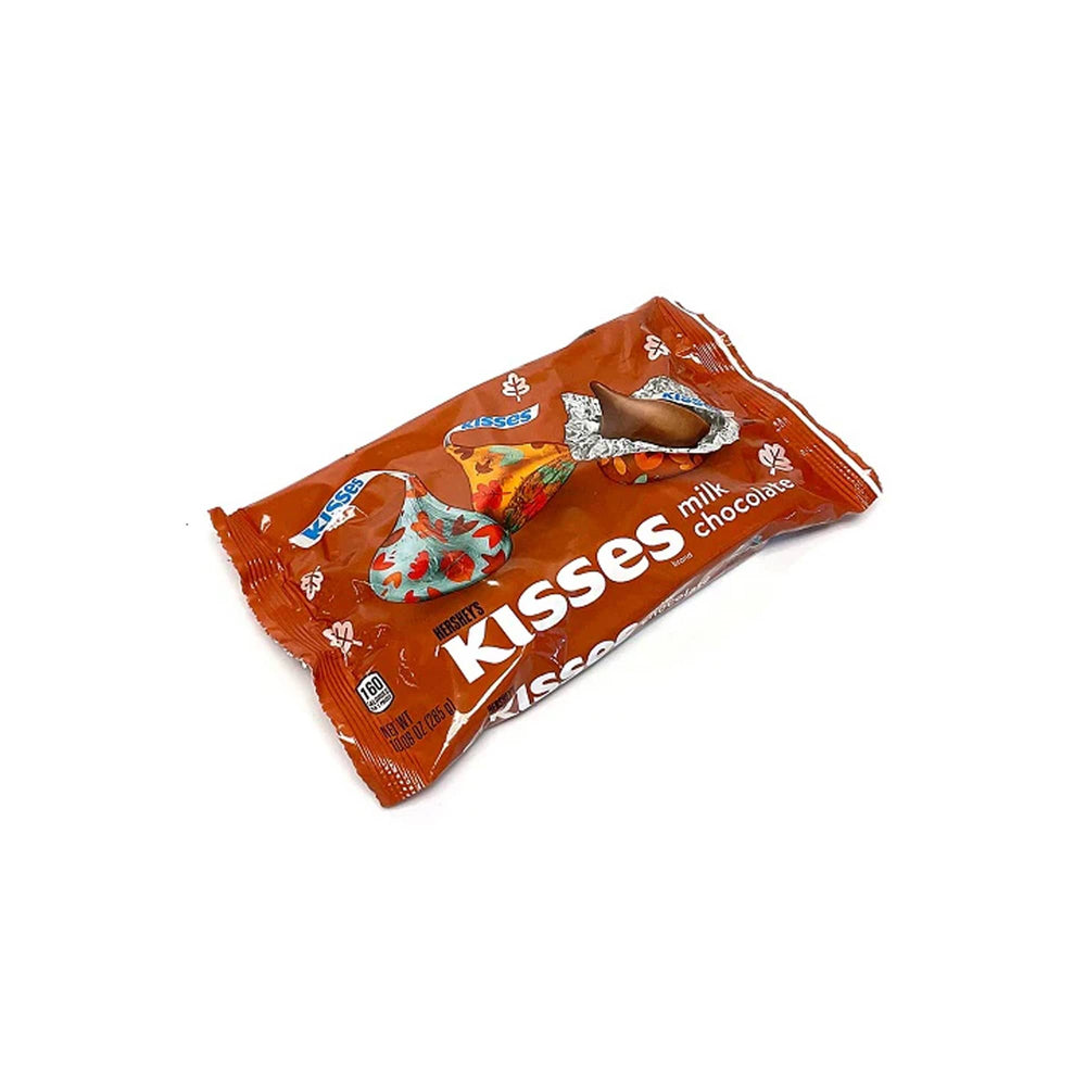 HERSHEY'S KISSES Fall Foils Milk Chocolate Candy