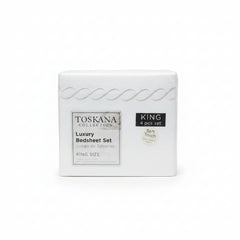 Toskana Collection King Size Sheet set 4pcs