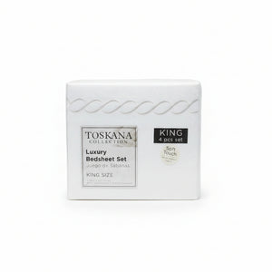 Toskana Collection King Size Sheet set 4pcs