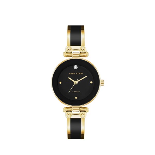Anne Klein Women's Genuine Diamond Dial Bangle Watch