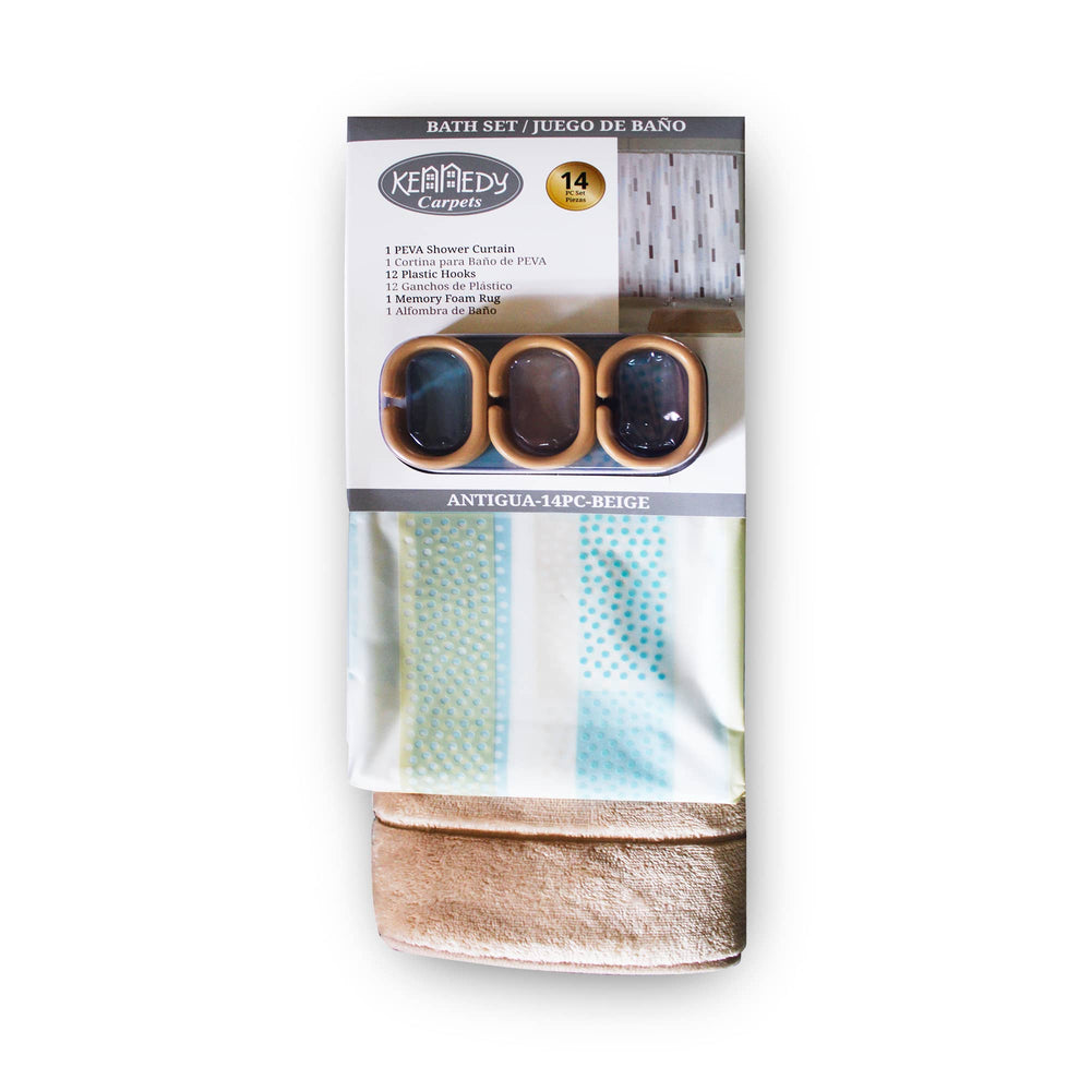 Bath Set Kennedy Home Collection Beige