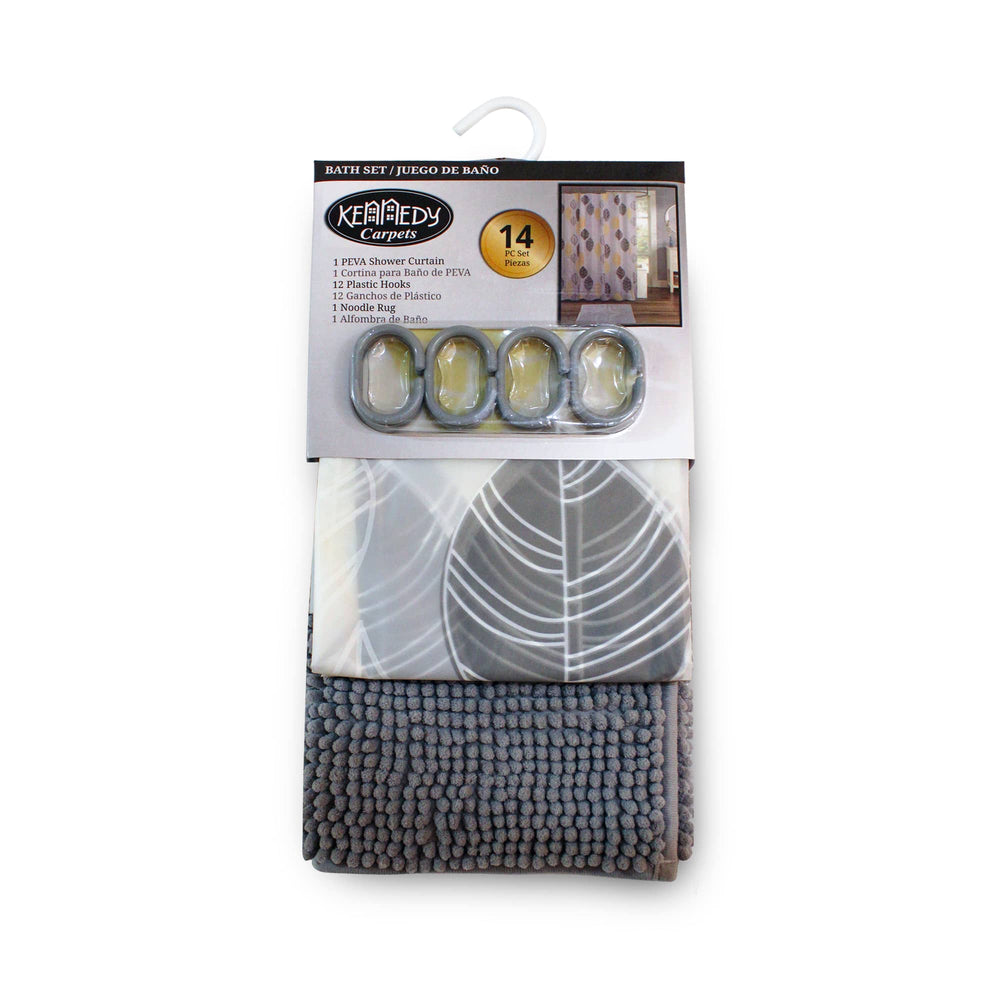 Bath Set Kennedy Home Collection Grey