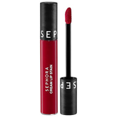 SEPHORA COLLECTION Cream Lip Stain 10HR Liquid Lipstick SIZE 0.16 oz Colour 01 Always red