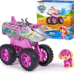 Paw Patrol: Rescue Wheels Skye’s Jet, Toy Truck with Transformation into Jet-Mode and Collectible Action Figure, Kids Toys for Boys & Girls Ages 3+