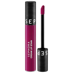 SEPHORA COLLECTION Cream Lip Stain 10HR Liquid Lipstick SIZE 0.16 oz. / 5 mL Colour 133 Purple Pop
