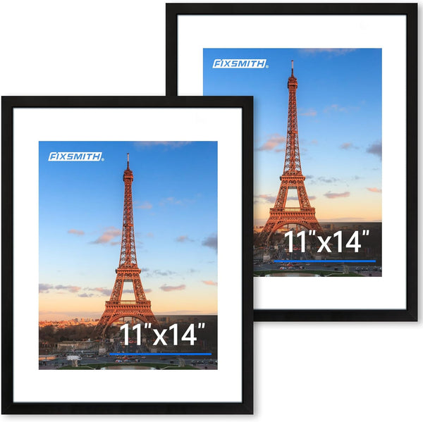 Fixsmith 11x14 Photo frame with HD Plexi Glass (2pack)
