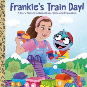 Frankie's Train Day! (Ms. Rachel): A Story About Emotional Expression and Regulation (Little Golden Book)