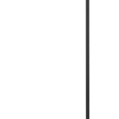 Modern Floor Lamp Simple Design with White Shade, Foot Pedal Switch, 60" Small Tall Lamps for Living Room Bedroom Office Dining Room Kitchen, Black Pole Lamp(Without Bulb)