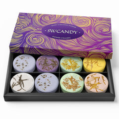 Shower Steamers Aromatherapy Birthday Gifts for Women - SWCANDY 8 Pcs Stocking Stuffers White Elephant Gifts for Adults Mom Men Teen Self Care with Natural Essential Oils Relaxation Home SPA Christmas