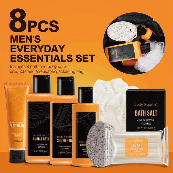 Bath & Earth Gift Set For Men Bath Gift set