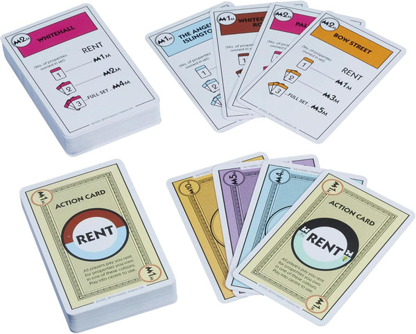 Monopoly Deal Quick - Playing Card Game for Families and Kids.