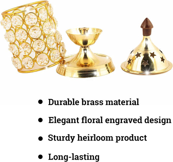 Shubhkart Akhand Diya Oil Lamp- Decorative Diya for Positive Atmosphere | Pooja | Home Decor | Gifting