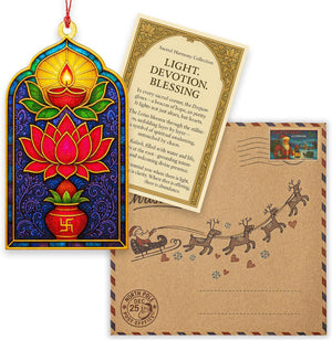 Lotus Suncatcher Ornament- Return Gifts for Pooja