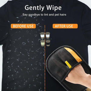 Boqibyon 2 Pack Pet Hair Removal Glove, 2025 Washable Reusable Electrostatic Gloves Pet Hair for Cat and Dog, with Electrostatic Tech, for Carpet, Couch, Furniture