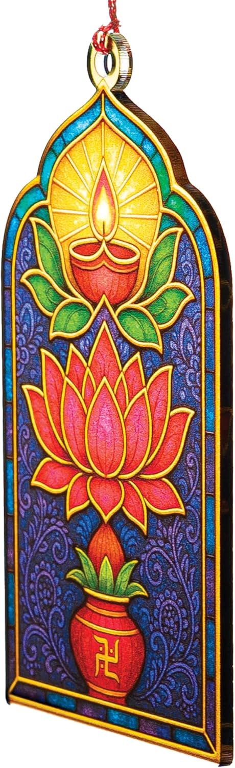 Lotus Suncatcher Ornament- Return Gifts for Pooja