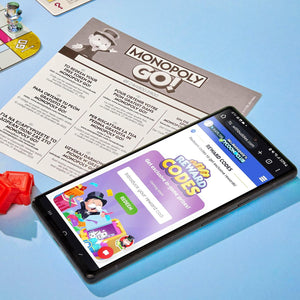 Monopoly GO! Board Game | Inspired by The Popular Mobile Board Game | Ages 8+ | 2-4 Players | 15 Mins. | Family Games | Travel Games for Kids and Adults