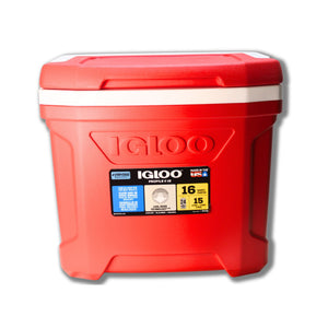 Red Igloo Cooler 15L