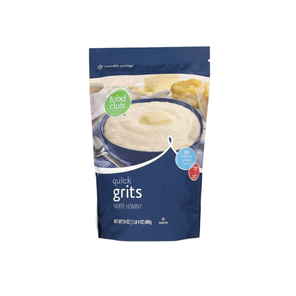 Food Club White Hominy Quick Grits