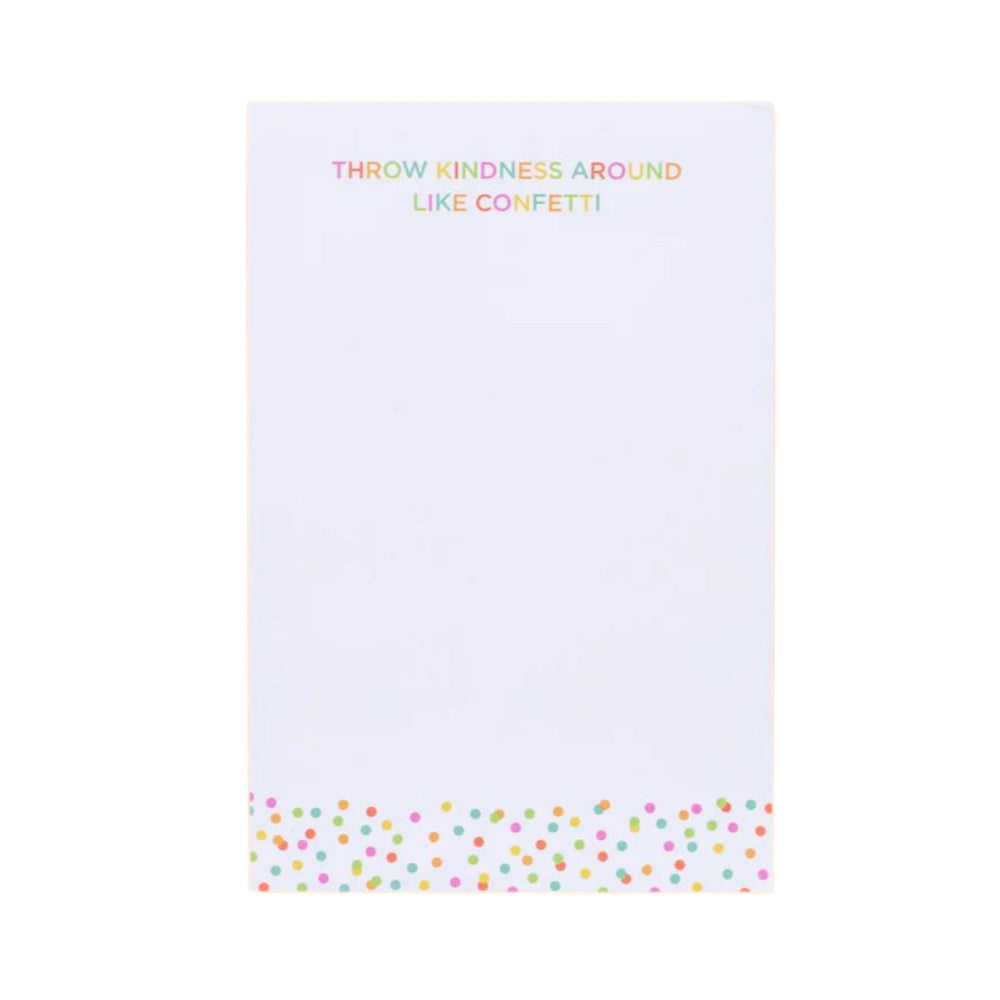 Notepad Taylor Elliott Designs Throw Kindness Around Like Confetti (4"x6")